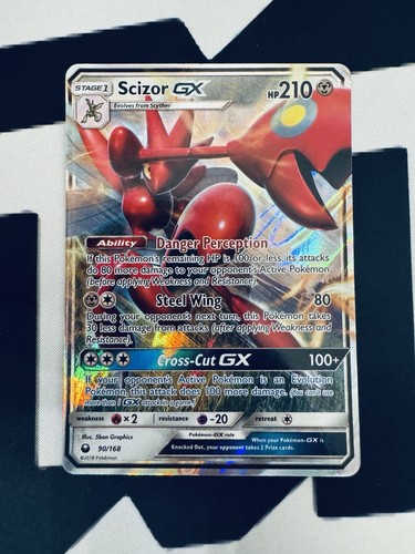 Scizor GX 90/168 Celestial Storm Ultra Rare Holo Pokemon