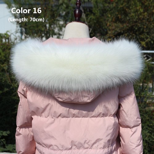 Shawl Wrap Faux Raccoon Lady Fur Collar Coat Fur Collar Hooded Jacket Fur Decor - Picture 66 of 84