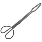 Log Grabber: Heavy Duty Fireplace Tongs - Iron Log Grabber Tool For Firewood