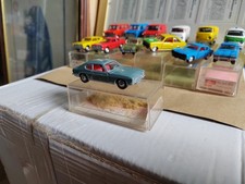 1/66 Boxed Model Vintage Schuco 816 Ford Capri 1700 GT In Blue