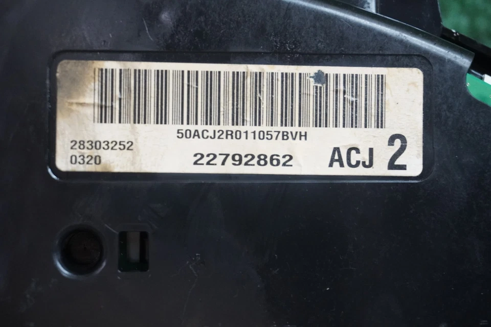 Комплект датчиков спидометра 2010 2011 CHEVROLET Traverse от оригинального производителя 133 000 миль 22792862 - Изображение 4 из 4