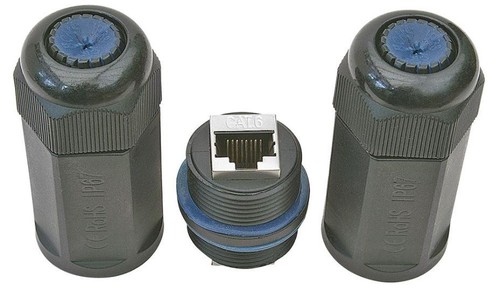 KAUDEN - Coupleur RJ45 UTP/FTP étanche IP67 - Photo 2/2
