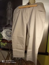 pantacourt gris clair de Damart 42 réf 291 V7