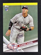 AARON JUDGE 2017 Topps Team Set #NYY-16 Rookie RC