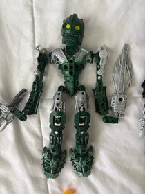 LEGO Bionicle Complete Lot Toa Inika Kongu #8731 Nuparu #8729 And Matoro #8732