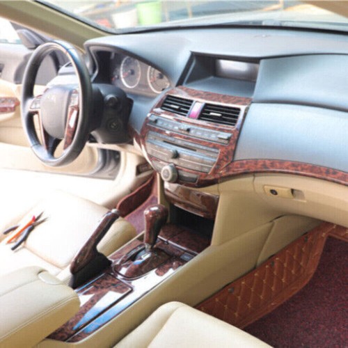 For Accord Crosstour 2008-2013 Wood Grain Central Console AC Switch Panel - Picture 6 of 6