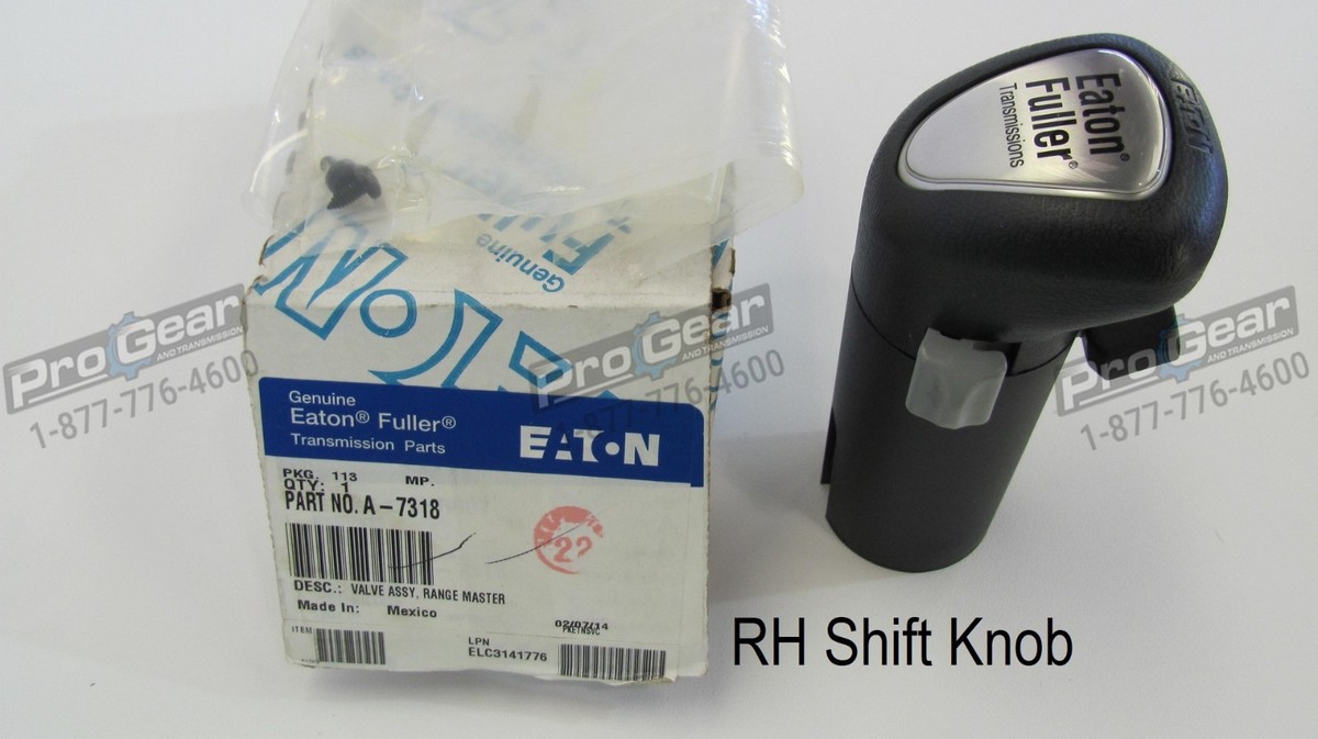 RH Genuine Eaton Shift Knob 18 Speed Transmission A7318 | eBay