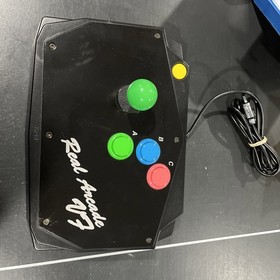 HORI REAL ARCADE VF Boxed Fighting Stick Controller HSS-09 Sega Saturn * TESTED