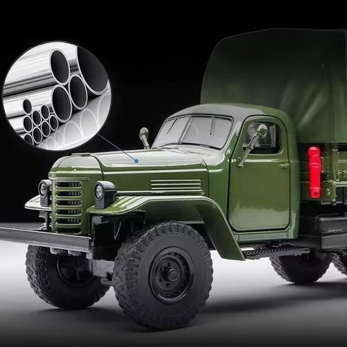 Camion tattico pressofuso 1:32 CA30 CA10 modello militare con suono e luce giocattolo - Foto 1 di 26