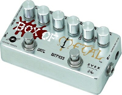 Usado Z.VEX Xebex Effector Vexter Series Distorsión CAJA DE METAL
