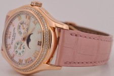 2010 PAPERS Patek Philippe Annual Calendar DIAMOND MOP 18K Gold 37mm 4936R BOX 6