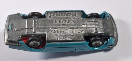 MASERATI FRUA turchese 1/66 Penny riverniciata - Foto 3 di 3