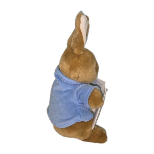 Eden Beatrix Potter Storytelling PETER RABBIT Brown 12in Soft Plush Blue Jacket - Picture 5 of 7