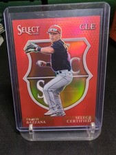 2025 Panini Select - Select Certified Travis Bazzana #23 Red Prizm /99 (RC)