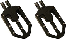 Pro One Performance Moto Footpegs Black #500752B Harley Davidson