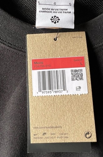 Nike ADV Breaking Japan Solo Futura Jumper Men Large FD6788-010 Dri Fit - Picture 5 of 18