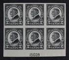 CKStamps: US Stamps Collection Scott#611 Block Mint 4NH 2LH OG