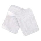  50 Pcs Schmuckverpackungsbeutel Durchsichtige Reißverschlusstaschen