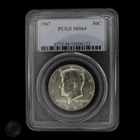 1967 Kennedy Half Dollar PCGS MS64 40% Silver  -E0139