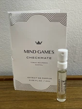 Mind Games CHECKMATE Extrait de Parfum 2ml/ 0.067 fl oz Sample NIB