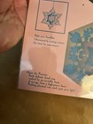 1985 Lasercraft Snowflakes Laser-Cut Acrylic Ornament Sealed Vintage Christmas D — photo 8