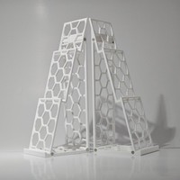 3-Tier Magnetic Graded Card Display Stand Tower for PSA, BGS, CGC Slabs (2-Pack) 4