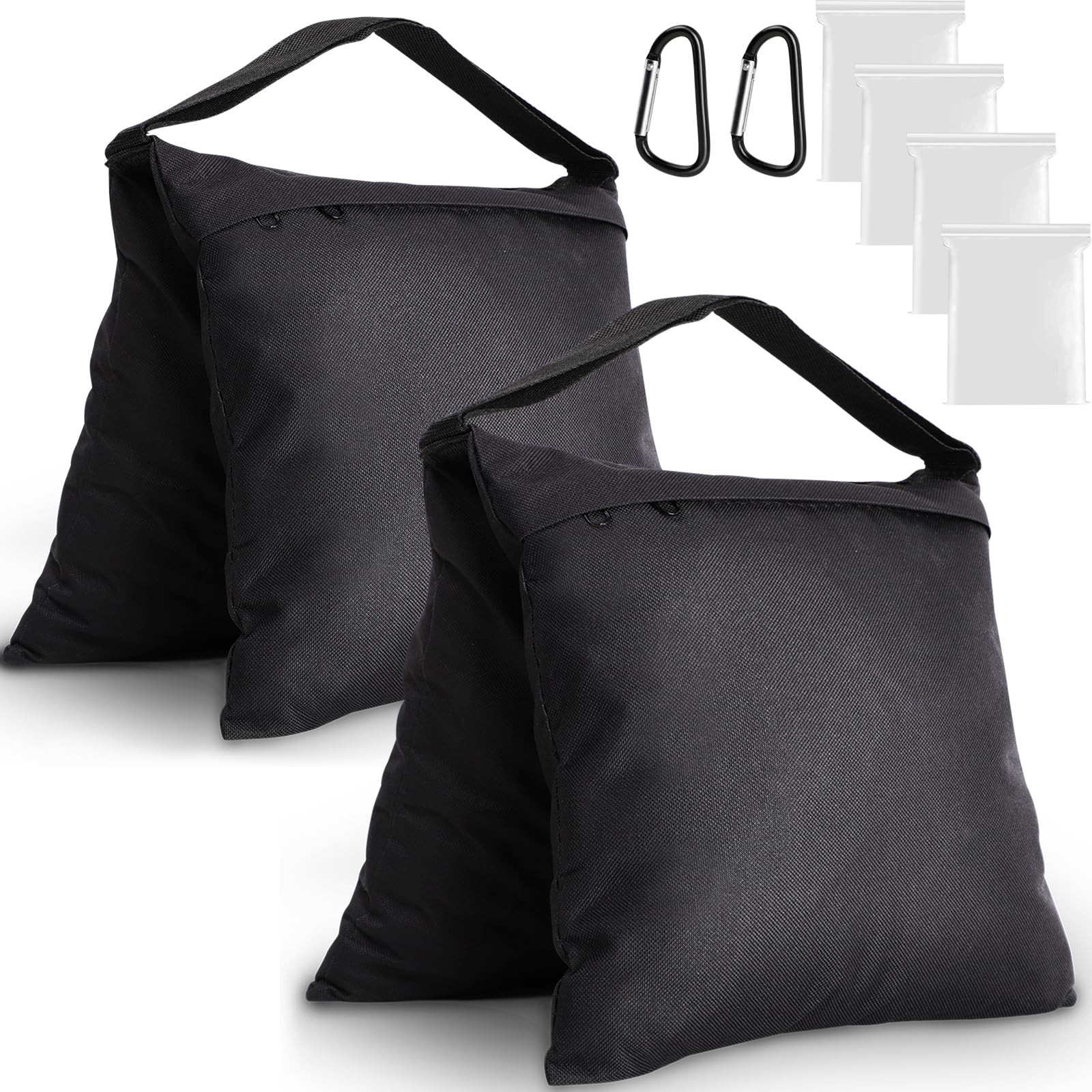 2 Packs Sandbags Weight Bags for Light Stand Photography Video Support, Heavy...