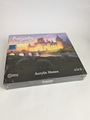 The Castles Of Burgundy Special Edition Acrylic Hexes Kickstarter Exclusive New - Picture 6 of 9