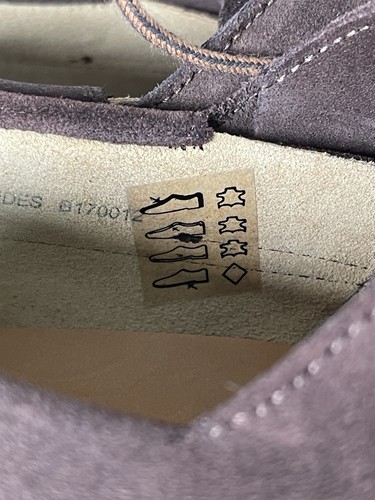 Sebago Docksides brown suede leather boat shoes UK 9.5 - Picture 11 of 19