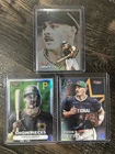 2025 Bowman’s Best - KONNOR GRIFFIN - 3 Card INSERT LOT - Pixel, Showpieces, All