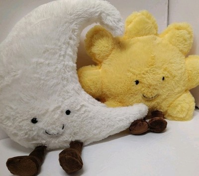 Plush Sun And Moon Super Soft New