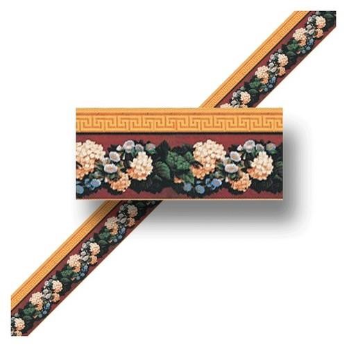 Dolls House Wallpaper Border Miniature Print 1:24 Scale 1/2in Half Inch 24604