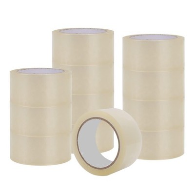 Strong Plastic Adhesive Packaging Tape for Shipping, Moving and Storage, Wate...