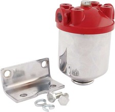 Allstar Performance Fuel Filter Chrome Canister All40250 Allstar Performance Fuel Filter Chrome Canister All40250
