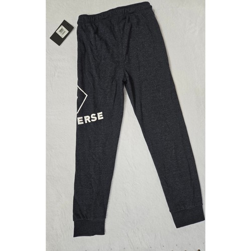 Converse Boys Med Obsidian Heather Jogger Track Pants Sweatpants Activewear