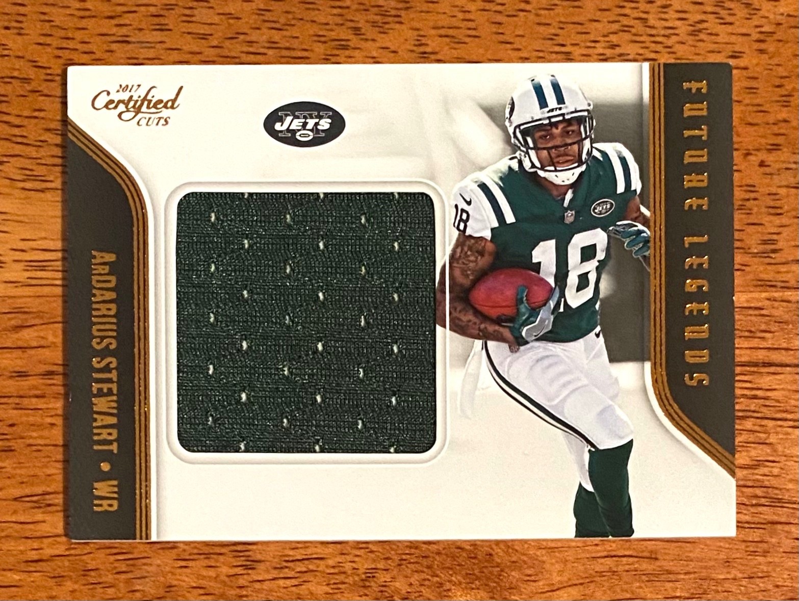 ArDarius Stewart Panini Donruss Certified Cuts Future Legends Memorabilia #27 Base