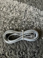 7 ft RJ11 Telephone Cable   Phone Line Cord Landline DSL Modem Fax Gray 
