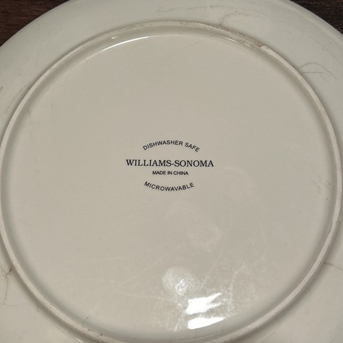 Set Of 4 Williams Sonoma 12 Days of Christmas Plates 8 1/2" Days 1, 2, 3, 4 - Picture 10 of 10