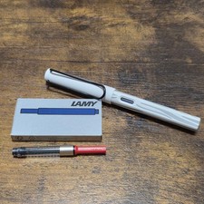 LAMY Safari Loft Limited Edition Zebra Pattern White EF Nib Fountain Pen