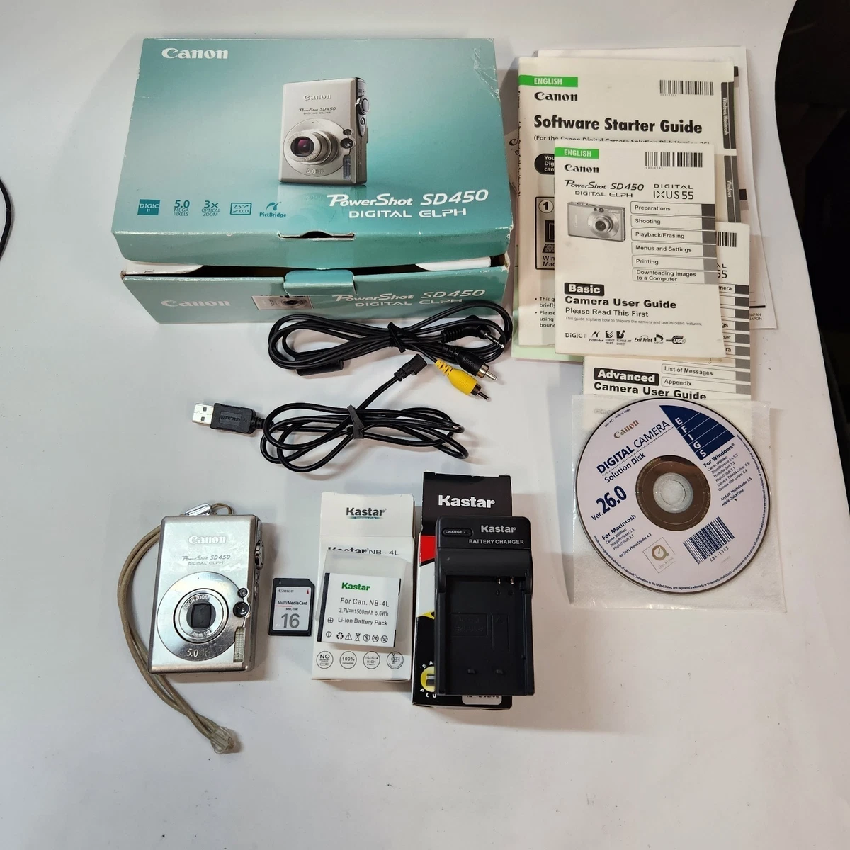 Canon PowerShot SD450 Digital Cameras for Sale - Shop New & Used