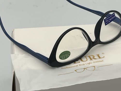 EYEURL Blaulicht blockierende Lesebrille 2,75 dunkelblaues Gestell - Bild 4 von 8