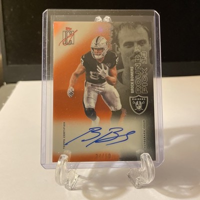 Topps Signature Class 2025 Brock Bowers Auto    34/50