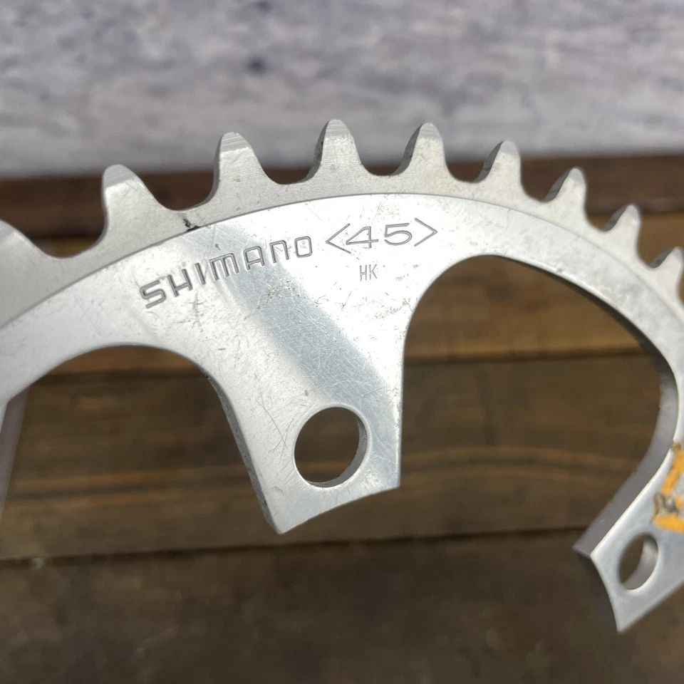 Plato Shimano 45T 110BCD 5 pernos de colección NUEVO EN STOCK BMX rueda dentada para bicicleta de carretera Foto 2 de 4