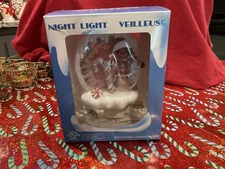 BR-COSTCO CHRISTMAS NIGHTLIGHT GINGERBREAD MAN NEW IN BOX