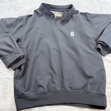 ZERO Restriction Golf Outerwear Pullover Jacket Black Ladies Medium 1/4 Zip