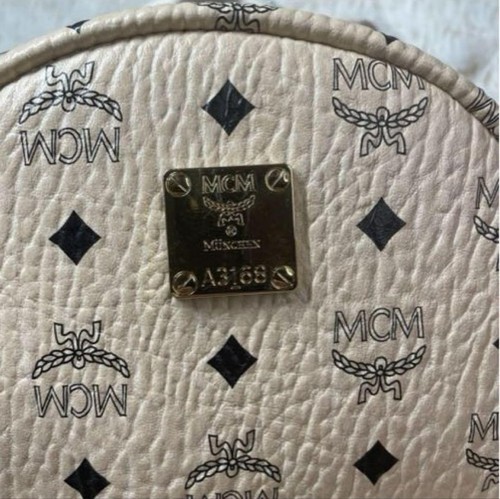 Great product MCM MCM studded Visetos pattern mini backpack - Picture 3 of 19