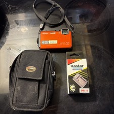 Nikon COOLPIX AW100 Orange Gps Shockproof Proof Waterproof Digital Camera