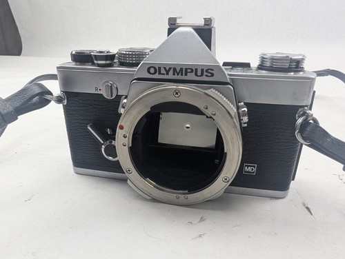 Olympus OM-1N 35mm SLR Film Camera Body - PARTS/READ - Picture 2 of 7