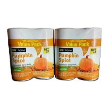 Lot of 4 Automatic Spray Refill Air Freshener - Pumpkin  Spice 6.17 OZ each