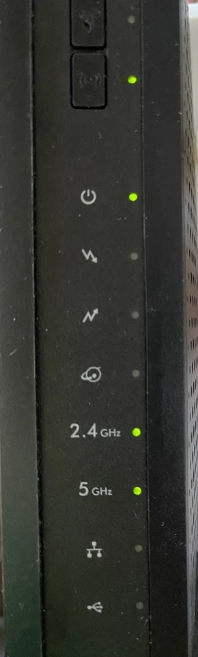 Router módem cable WiFi Netgear N600 (C3700) - DOCSIS 3.0 doble banda, caja abierta  Foto 2 de 4